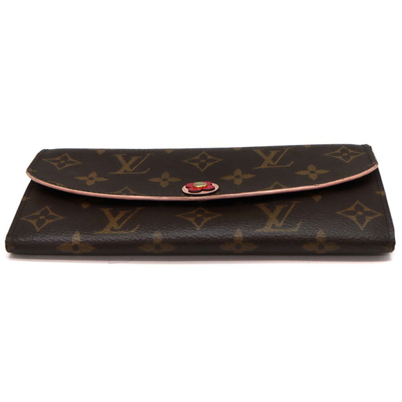 Louis Vuitton Portefeuille Wallet Emily Long Brown Pink - Picture 5 of 8